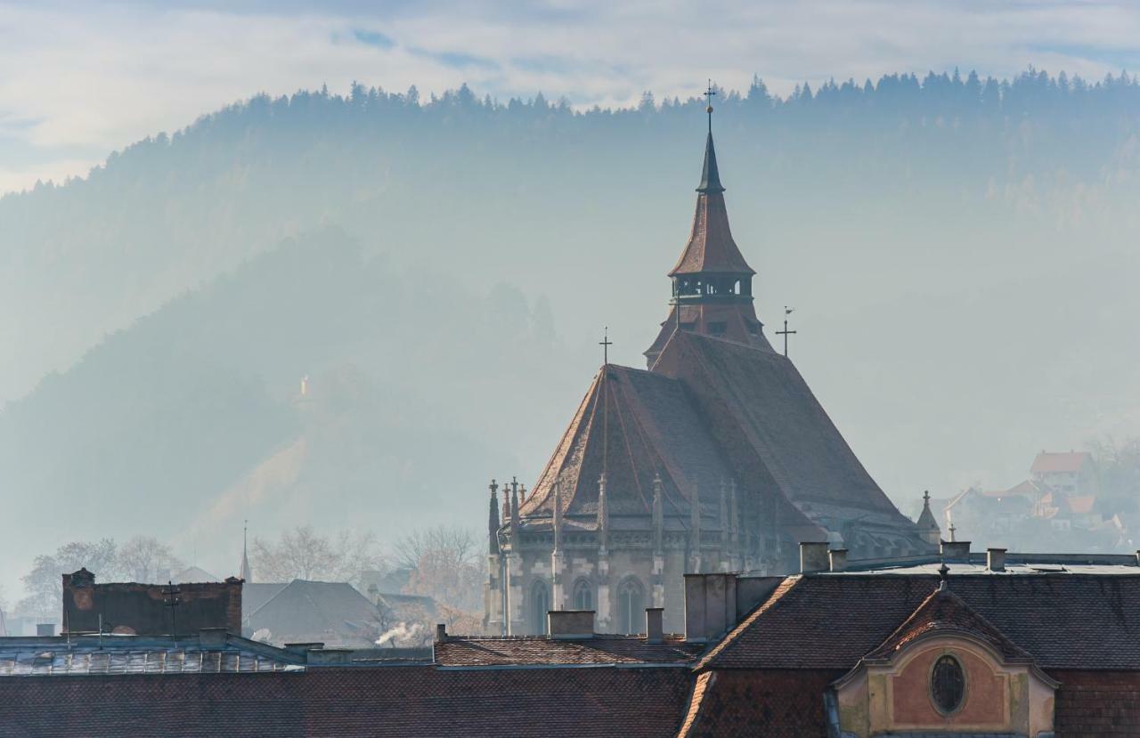 Rooftop Central Apartment Braşov Exterior foto